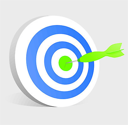 EPS 해외이미지 스포츠 컨셉 일러스트 비즈니스 상상 성공 아이디어 기술 창조 경쟁 우승 센터 목표 다트판 다트 조준 업그레이드 염원 해외202004 해외일러스트 게임 최고 파일형식 벡터 이미지허브