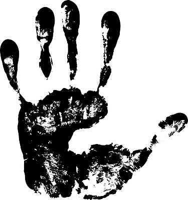 EPS 해외이미지 손 디자인 일러스트 손가락 잉크 손바닥 창조 페인트 인쇄 사인 보안 신분증 자취 해외202004 해외일러스트 안전 신체부위 증명서 파일형식 벡터 이미지허브