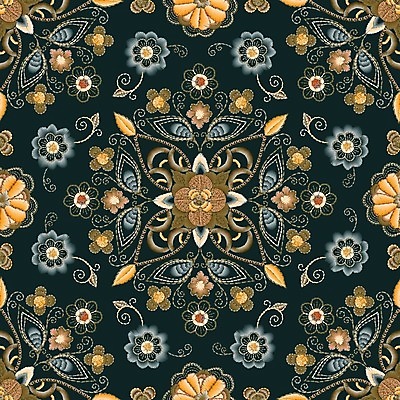 EPS 해외이미지 식물 전통 디자인 꽃 문화 백그라운드 셔츠 잎 꽃무늬 패턴 일러스트 부분 미술 여러명 그래픽 장식 유행 정원 검은색 봄 수확 벚꽃 직물 면 화려 실 인쇄 묘사 그림 질감 복고 땀 양귀비 자수 목 러시아인 스타일 해외202004 해외일러스트 서양인 계절 컬러 다수 컨셉 상의 무늬 농업 문화예술 사람 신체부위 파일형식 벡터 이미지허브