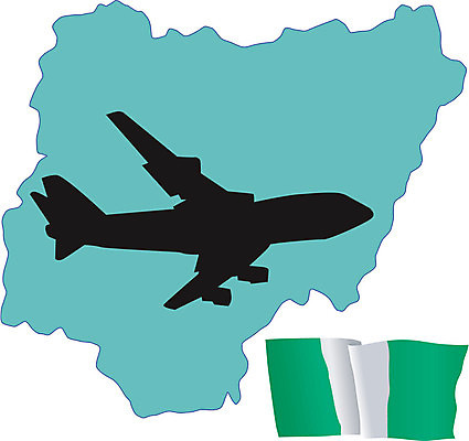 EPS 해외이미지 실루엣 여행 지도 일러스트 비행기 항해 깃발 심볼 나이지리아 전국 해외202004 해외일러스트 배_교통 항공교통 대중교통 촬영기법 파일형식 벡터 서아프리카 이미지허브