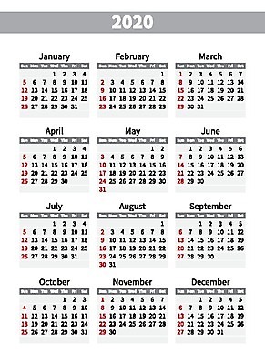 EPS 해외이미지 템플릿 디자인 계절 벽 백그라운드 일러스트 비즈니스 새로움 이벤트 그래픽 사무실 숫자 다이어리 달력 덮개 흰색 시간 일주일 날짜 인쇄 주머니 12월 4월 5월 연도 심플 페이지 일요일 1월 2월 월 기본 목요일 엘리먼트 월요일 화요일 해외202004 해외일러스트 문자 컬러 컨셉 사무용품 뚜껑 요일 파일형식 벡터 이미지허브