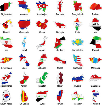 EPS 해외이미지 아시아 일러스트 새로움 한국 일본 중국 깃발 오세아니아 호주 몽골 심볼 오브젝트 베트남 캄보디아 라오스 동쪽 싱가폴 예멘 이란 전국 파키스탄 해외202004 해외일러스트 나라 컨셉 중동 동남아시아 방향 파일형식 벡터 이미지허브