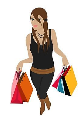 EPS 해외이미지 옷 여자 가방 일러스트 선물 유행 판매 상점 시장 스타일 해외202004 해외일러스트 잡화 사람 파일형식 벡터 이미지허브