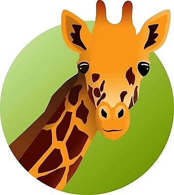 EPS 해외이미지 동물 캐릭터 디자인 행복 야생동물 일러스트 아프리카 미술 미소 표현 만화 자르기 기린 심볼 사인 그림 해외202004 해외일러스트 일러캐릭터 감정 나라 포유류 모션 문화예술 표정 파일형식 벡터 이미지허브