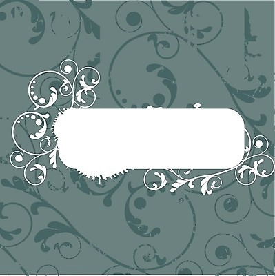 EPS 해외이미지 꽃무늬 일러스트 프레임 사람없음 라벨 빈티지 클래식 고급 청록색 해외202004 해외일러스트 꽃 컬러 컨셉 무늬 파일형식 벡터 이미지허브