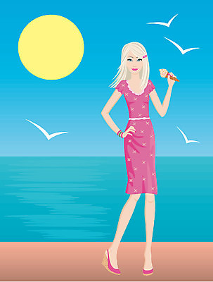 EPS 해외이미지 라이프스타일 드레스 여자 행복 음식 바다 분홍색 일러스트 갈매기 하늘 휴가 휴식 디저트 성인 야외 파란색 금발 햇빛 태양 얼음 산책 기쁨 도시 달콤 정상 먹기 크림 휴양지 원뿔 해외202004 해외일러스트 자연요소 도형 헤어스타일 옷 감정 컬러 컨셉 모션 조류 사람 생활 장소 맛 파일형식 벡터 이미지허브