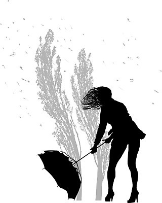 EPS 해외이미지 나무 일러스트 우산 바람 치마 큼 오르기 허리케인 해외202004 해외일러스트 자연요소 식물 모션 하의 날씨 크기 자연재해 파일형식 벡터 이미지허브