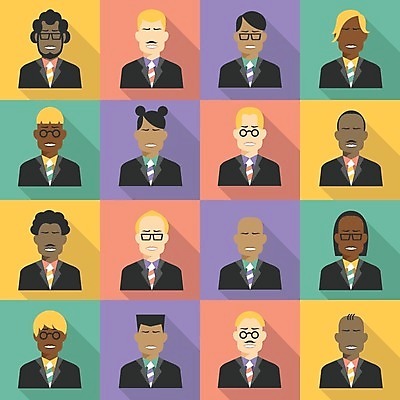 EPS 해외이미지 직업 헤어스타일 디자인 드레스 여자 남자 얼굴 일러스트 비즈니스 통신 넥타이 사람 그래픽 10대 세트 사무실 머리 교사 웹 흰색 비즈니스맨 비즈니스우먼 원형 플랫 만화 심볼 사인 경영자 아바타 스타일 연습생 사용자 치프 해외202004 해외일러스트 도형 잡화 옷 컬러 인터넷 청소년 신체부위 직장인 연습 리더 파일형식 벡터 이미지허브