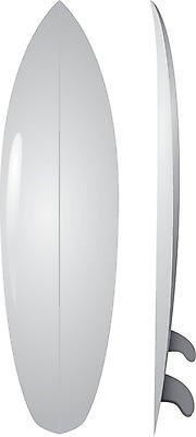 EPS 해외이미지 일러스트 사람없음 회색 서핑보드 서핑 심플 해외202004 해외일러스트 컬러 수상스포츠 보드_스포츠 파일형식 벡터 이미지허브