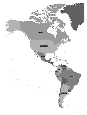 EPS 해외이미지 실루엣 여행 백그라운드 지도 캐나다 일러스트 멕시코 아메리카 라벨 미국 회색 원형 이름 콜롬비아 대륙 윤곽 에콰도르 북쪽 쿠바 브라질 칠레 대서양 남쪽 아르헨티나 과테말라 니카라과 바하마 베네수엘라 볼리비아 온두라스 우루과이 자메이카 전국 지리 파라과이 페루 해외202004 해외일러스트 도형 바다 컬러 북아메리카 프레임 촬영기법 남아메리카 중앙아메리카 방향 파일형식 벡터 이미지허브