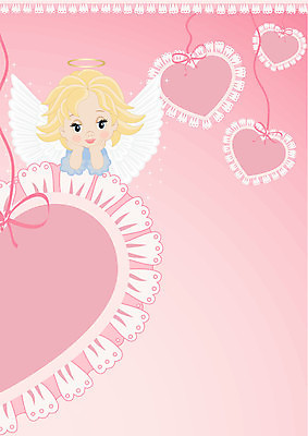 EPS 해외이미지 기념일 행복 분홍색 결혼 백그라운드 일러스트 휴가 천사 기념 사랑 하트 축하 인사 신용카드 생일 활 해외202004 해외일러스트 모양 감정 컬러 컨셉 이벤트 금융 예절 파일형식 벡터 이미지허브