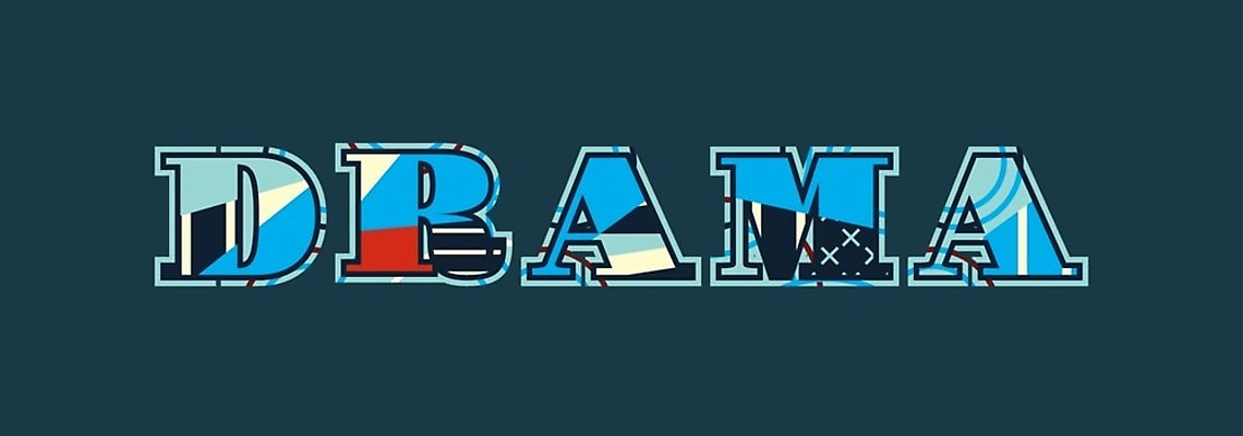 EPS 해외이미지 감정 컨셉 일러스트 놀이 아이디어 미술 타이포그라피 단어 극장 쇼 드라마 긴장 비극 테마 해외202004 해외일러스트 문자 문화예술 파일형식 벡터 이미지허브