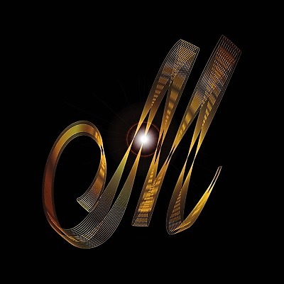 EPS 해외이미지 알파벳 컨셉 일러스트 미술 타이포그라피 그래픽 금속 황금 실 편지 그림 M 타입 고립 대본 해외202004 해외일러스트 문자 영어 재질 문화예술 파일형식 벡터 이미지허브