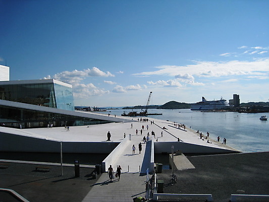 포토 JPG 해외이미지 문화 음악 노래 하늘 노르웨이 미술 사람없음 건물 여름 파란색 흰색 오슬로 오페라 해외202004 해외포토 건축물 계절 유럽 컬러 문화예술 파일형식 이미지허브