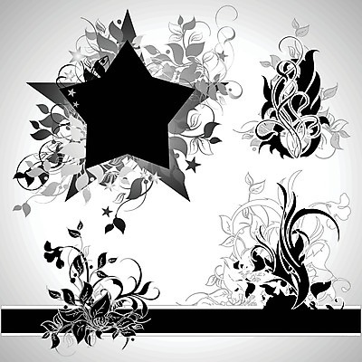 EPS 해외이미지 모양 식물 디자인 배너 컨셉 꽃무늬 곡선 일러스트 자연 추상 프레임 창조 그래픽 장식 유행 흰색 화려 모서리 복고 스타일 해외202004 해외일러스트 꽃 선 컬러 무늬 생태계 파일형식 벡터 이미지허브