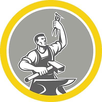 EPS 해외이미지 남자 산업 일러스트 노동자 그래픽 공구 잡기 원형 무역 복고 펜치 판매원 고립 대장장이 해외202004 해외일러스트 도형 직업 모션 사람 도구 파일형식 벡터 이미지허브