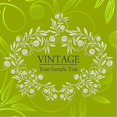 EPS 해외이미지 식물 꽃 백그라운드 잎 꽃무늬 곡선 일러스트 프레임 사람없음 해외202004 해외일러스트 선 무늬 파일형식 벡터 이미지허브