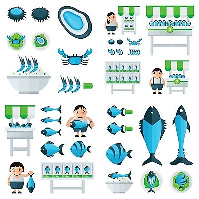 EPS 해외이미지 모양 동물 디자인 야생동물 음식 바다 일러스트 자연 쟁반 건강 어류 사람없음 빨간색 파란색 강 세일 검은색 흰색 심볼 해산물 심플 탱크 고립 해외202004 해외일러스트 컬러 수중동물 생태계 파일형식 벡터 이미지허브