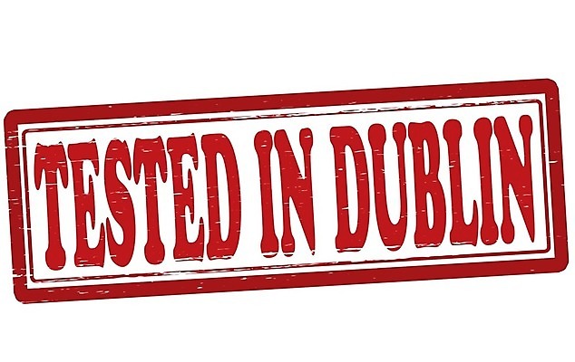 EPS 해외이미지 컨셉 일러스트 빨간색 스크린 심볼 확인 사인 고무 직사각형 우표 더블린 제어 해외202004 해외일러스트 도형 컬러 아일랜드 파일형식 벡터 이미지허브