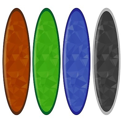 EPS 해외이미지 일러스트 사람없음 컬러풀 서핑보드 서핑 폴리곤 해외202004 해외일러스트 컬러 수상스포츠 보드_스포츠 파일형식 벡터 이미지허브