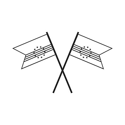 EPS 해외이미지 전통 디자인 문화 물결 선 캠페인 여행 컨셉 일러스트 휴가 미술 경사 이벤트 그래픽 장식 검은색 축제 자유 흰색 축하 깃발 막대기 플랫 만화 선거 심볼 사인 윤곽 깃대 봉 애국심 대각선 교차 고립 독립 엘리먼트 전국 해외202004 해외일러스트 컬러 문화예술 민주주의 파일형식 벡터 이미지허브