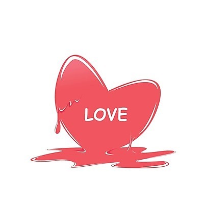 EPS 해외이미지 일러스트 사랑 빨간색 하트 해외202004 해외일러스트 모양 감정 컬러 파일형식 벡터 이미지허브