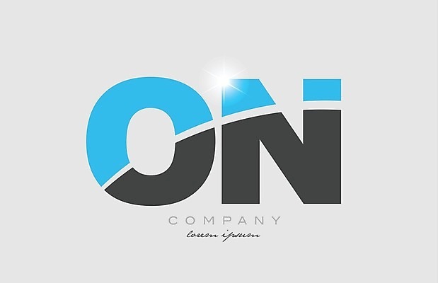 EPS 해외이미지 모양 템플릿 디자인 알파벳 백그라운드 일러스트 회사 비즈니스 파란색 반짝임 회색 N 편지 심볼 신분 O 엘리먼트 활자 해외202004 해외일러스트 영어 컬러 모션 활자판 파일형식 벡터 이미지허브