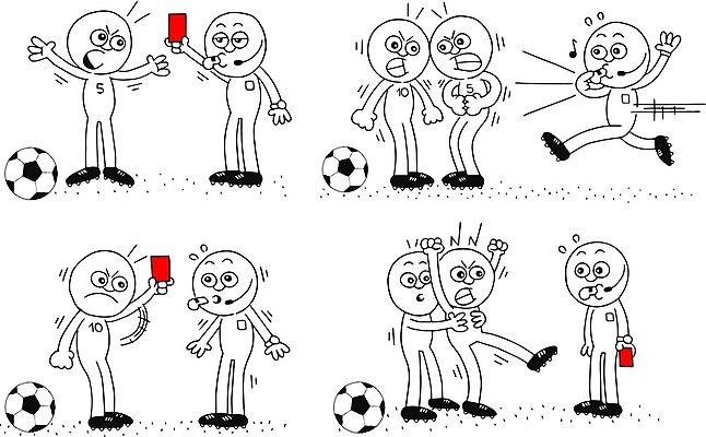 EPS 해외이미지 클립아트 캐릭터 손 남자 스포츠 백그라운드 컨셉 유니폼 밭 일러스트 공 서기 사람 경기 빨간색 세트 검은색 축구 분노 게임 흰색 잡기 신용카드 심판 만화 스케치 호루라기 체벌 수집 가득함 싸움 윤곽 규칙 법관 고립 규율 운동가 해외202004 해외일러스트 일러캐릭터 옷 감정 컬러 농업 모션 놀이 미술 신체부위 금융 구기 법률가 파일형식 벡터 이미지허브