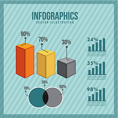 EPS 해외이미지 디자인 일러스트 비즈니스 통계 그래프 사람없음 파란색 인포그래픽 정보 해외202004 해외일러스트 컬러 파일형식 벡터 이미지허브