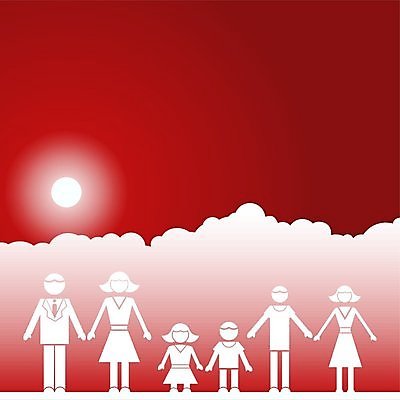 EPS 해외이미지 손 어린이 백그라운드 일러스트 가족 엄마 관리 사람 빨간색 잡기 그룹 아빠 장면 언니 고립 남동생 해외202004 해외일러스트 컬러 관계 모션 신체부위 자매 동생 파일형식 벡터 여자 이미지허브