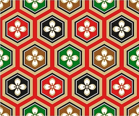 EPS 해외이미지 클립아트 전통 디자인 옷 꽃 아시아 종이 문화 백그라운드 꽃무늬 패턴 일러스트 벽지 미술 동양인 그래픽 장식 빨간색 초록색 유행 일본 중국 수확 벚꽃 직물 황금 인쇄 심볼 육각형 겹침 동쪽 포장소품 폴리곤 스타일 해외202004 해외일러스트 도형 식물 나라 컬러 무늬 농업 포장 문화예술 인종 방향 오브젝트 포장재료 파일형식 벡터 이미지허브