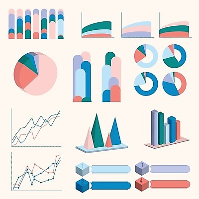 EPS 해외이미지 템플릿 디자인 배너 백그라운드 일러스트 텍스트 통계 그래프 추상 사람없음 그래픽 세트 자료 인포그래픽 정보 성장 레이아웃 원그래프 그런지 해외202004 해외일러스트 무늬 파일형식 벡터 이미지허브