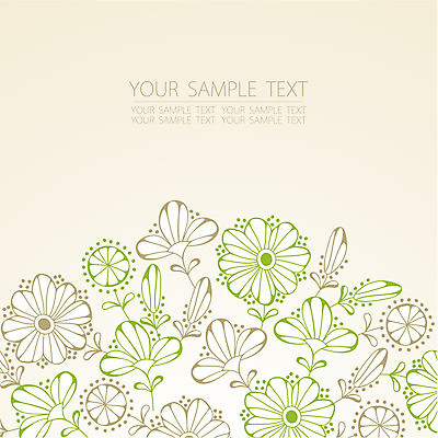 EPS 해외이미지 꽃 선 백그라운드 꽃무늬 일러스트 텍스트 프레임 사람없음 엘리먼트 해외202004 해외일러스트 식물 무늬 파일형식 벡터 이미지허브