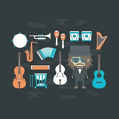 EPS 해외이미지 음악 일러스트 여러명 세트 콘서트 음악가 수확 기구 기타 악단 피아노 플랫 클래식 만화 색소폰 바이올린 마이크 복고 드럼 트럼펫 재즈 오케스트라 그런지 베이스 블루스 파스텔톤 힙스터 해외202004 해외일러스트 직업 패션 컬러 음향기기 다수 컨셉 농업 현악기 문화예술 타악기 사람 공연 건반악기 목관악기 금관악기 파일형식 벡터 이미지허브