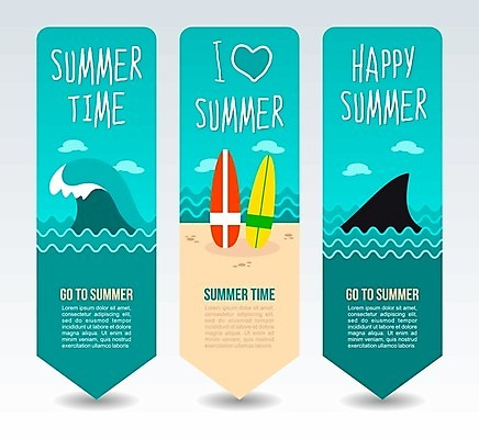 EPS 해외이미지 배너 세로배너 파도 일러스트 사람없음 하트 서핑보드 지느러미 상어 민트색 베이지색 배너세트 해외202004 해외일러스트 모양 바다 컬러 어류 세로 세트 보드_스포츠 파일형식 벡터 이미지허브