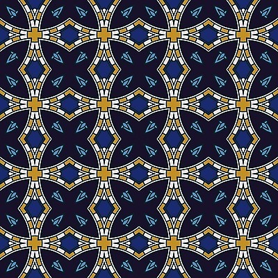 EPS 해외이미지 디자인 백그라운드 패턴 일러스트 벽지 추상 파란색 노란색 보라색 검은색 타일 복고 정사각형 해외202004 해외일러스트 도형 컬러 무늬 파일형식 벡터 이미지허브