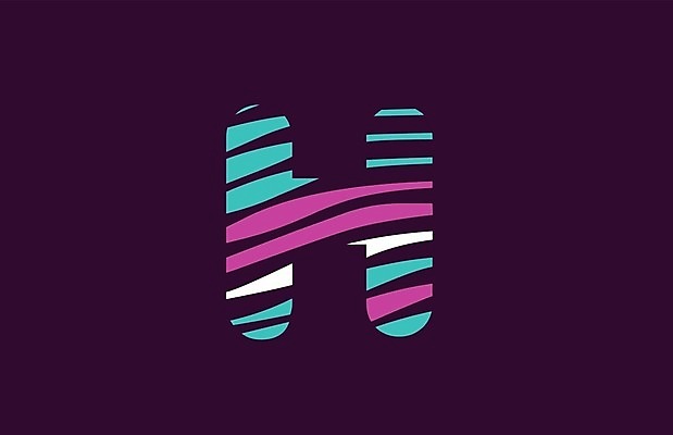 EPS 해외이미지 모양 템플릿 디자인 알파벳 선 일러스트 회사 비즈니스 추상 타이포그라피 줄무늬 편지 심볼 신분 H 엘리먼트 활자 레터링 해외202004 해외일러스트 문자 영어 무늬 활자판 파일형식 벡터 인쇄판 인쇄 이미지허브