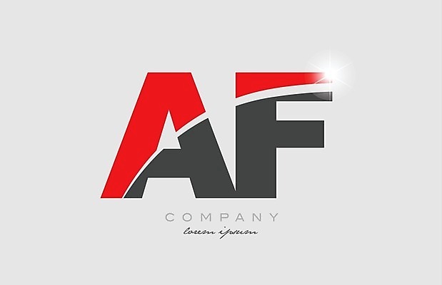 EPS 해외이미지 모양 템플릿 디자인 알파벳 백그라운드 일러스트 회사 비즈니스 빨간색 반짝임 회색 편지 심볼 신분 A F 엘리먼트 활자 해외202004 해외일러스트 영어 컬러 모션 활자판 파일형식 벡터 이미지허브