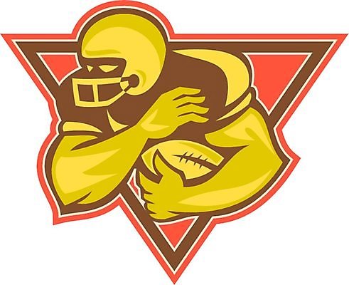 EPS 해외이미지 스포츠 일러스트 공 그래픽 럭비 미식축구 축구 고립 쿼터백 해외202004 해외일러스트 구기 파일형식 벡터 이미지허브