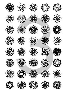 EPS 해외이미지 꽃 별 꽃무늬 패턴 일러스트 3 타이포그라피 장식 태양 숫자 눈송이 화려 편지 심볼 사인 비네팅 휘장 아라베스크 해외202004 해외일러스트 자연요소 식물 문자 컨셉 무늬 눈_날씨 촬영기법 파일형식 벡터 이미지허브