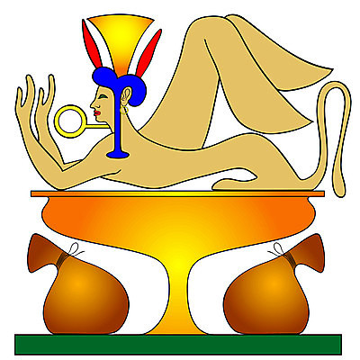 EPS 해외이미지 돈 일러스트 생물 이집트 미술 골동품 자르기 그림 장면 신화 층 보물 고고학 고립 몬스터 해외202004 해외일러스트 교육 모션 아프리카 문화예술 재산 파일형식 벡터 이미지허브
