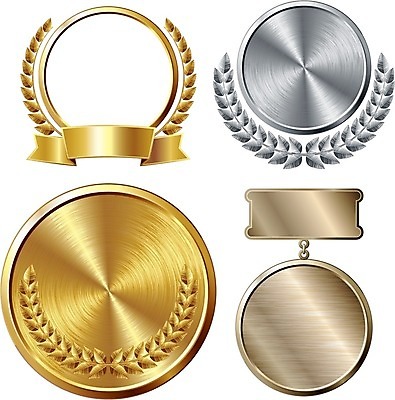 EPS 해외이미지 접시 기념일 리본 일러스트 성공 사람없음 빛 반짝임 세트 라벨 금속 동전 축하 황금 은색 메달 심볼 사인 청동 휘장 필승 해외202004 해외일러스트 식기 컬러 컨셉 돈 모션 재질 프레임 이벤트 우승 상_상패 파일형식 벡터 이미지허브
