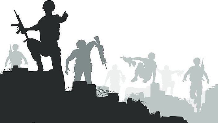 EPS 해외이미지 남자 실루엣 무기 포즈 일러스트 군대 사람 그래픽 힘 공백 군인 군용 싸움 전쟁 윤곽 육군 전쟁터 보병 요금 전진 총포 특공대 폭행 해병대 카피스페이스 해외202004 해외일러스트 직업 모션 촬영기법 폭력 범죄 국군 특수부대 파일형식 벡터 사회이슈 부대 컨셉 이미지허브