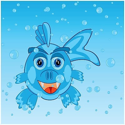 EPS 해외이미지 바다 일러스트 어류 물 파란색 강 거품 액체 만화 돛 지느러미 해외202004 해외일러스트 자연요소 컬러 수중동물 파일형식 벡터 이미지허브