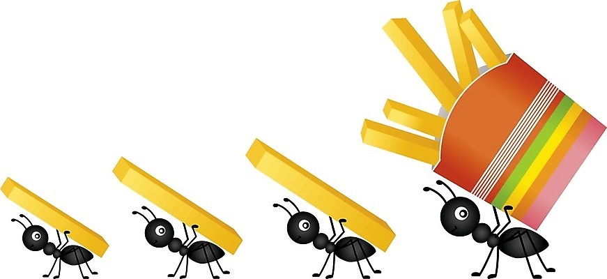 EPS 해외이미지 클립아트 식물 동물 음식 조각 곤충 일러스트 자연 노동자 감자 패스트푸드 그래픽 상자 소풍 튀김 감자튀김 만화 먹기 개미 점심식사 고립 동물상 해외202004 해외일러스트 직업 채소 모션 조형물 야외활동 식사 인스턴트 생태계 파일형식 벡터 미술 문화예술 이미지허브