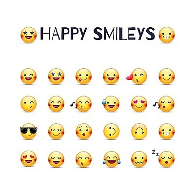 EPS 해외이미지 클립아트 캐릭터 디자인 행복 감정 얼굴 일러스트 공 사랑 미소 웃음 사람 노란색 머리 3D 검은색 기쁨 흰색 표현 원형 입 달콤 만화 볼터치 심볼 사인 코믹 이모티콘 고립 마스코트 해외202004 해외일러스트 일러캐릭터 도형 컬러 표정 신체부위 화장 맛 디지털합성 파일형식 벡터 이미지허브