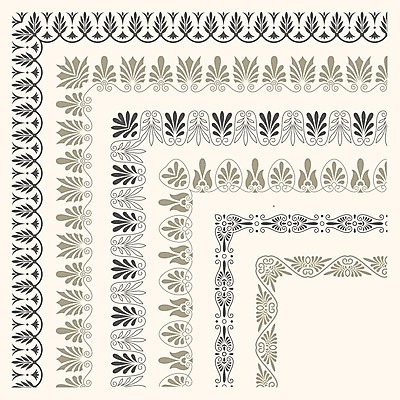 EPS 해외이미지 템플릿 별 리본 패턴 일러스트 프레임 장식 세트 줄무늬 수확 골동품 모서리 이슬람교 수집 타일 복고 테이프 나누기 대칭 아랍어 스타일 해외202004 해외일러스트 자연요소 종교 무늬 농업 문구용품 파일형식 벡터 이미지허브