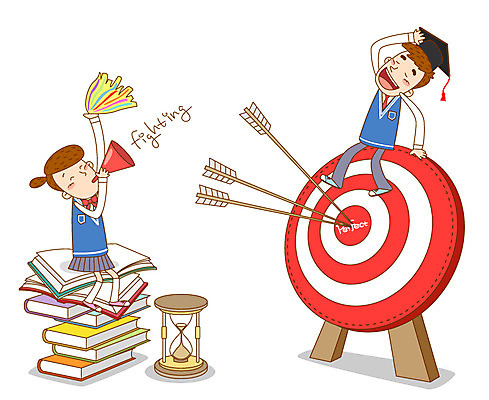 전신 학생 여학생 여자 교육 남자 교복 남학생 일러스트 학사모 응원 청소년 고등학생 화살 사람 앉기 두명 10대 책 확성기 펼침 수능 시험 과녁판 모래시계 입시 수험생 수능대비 십대만 국내일러스트 AI파일 모자_잡화 옷 모래 시계 졸업 모션 학습 파일형식 벡터