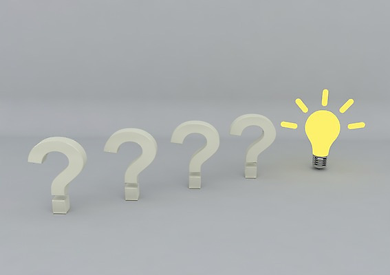 PSD 편집이미지 기호 상징 백그라운드 생각 전구 상상 조명 아이디어 사람없음 컴퓨터그래픽 그래픽 3D소스 3D 물음표 입체 오브젝트 백열등 편집소스 편집3D 문자 컨셉 디지털합성 파일형식