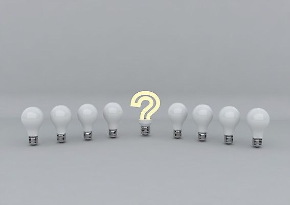 PSD 편집이미지 기호 상징 백그라운드 전구 상상 조명 아이디어 사람없음 컴퓨터그래픽 그래픽 3D소스 3D 물음표 입체 오브젝트 백열등 편집소스 편집3D 문자 컨셉 디지털합성 파일형식